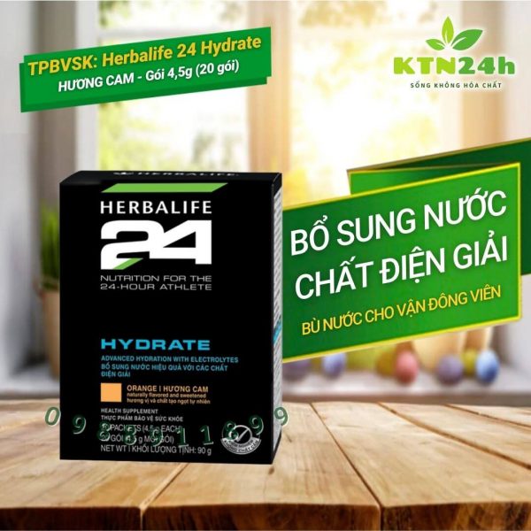 Herbalife 24 hydrate - dinh dưỡng thể thao cho vận động viên
