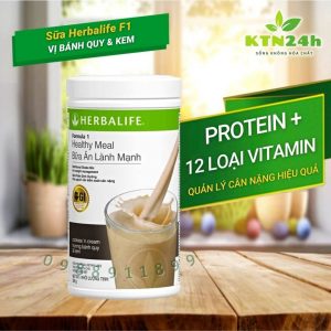 Sữa Herbalife F1 bữa ăn dinh dưỡng hàng ngày giúp cơ thể khỏe đẹp