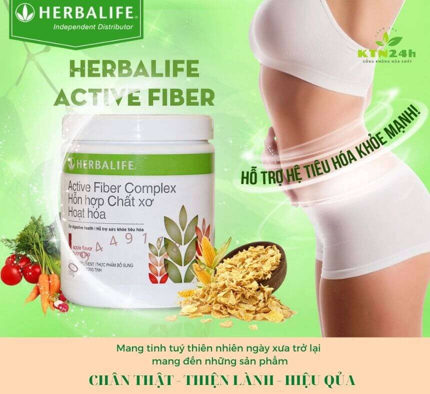 Herbalife Fiber - Giải pháp toàn diện về chất xơ đường ruột