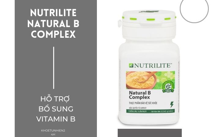 Nutrilite Natural B Complex Amway là gì?
