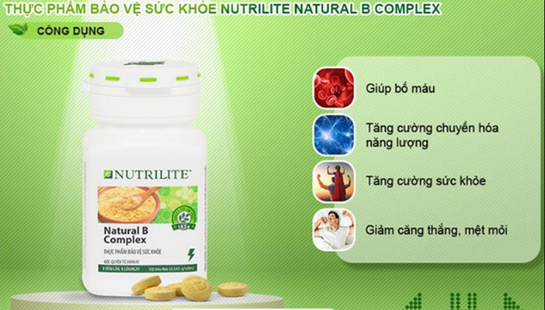 Thực phẩm chức năng Amway Nutrilite bổ sung Vitamin B