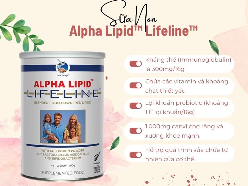 Sữa non Alpha Lipid Lifeline