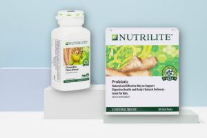 Bộ dinh dưỡng hỗ trợ hệ tiêu hóa với Nutrilite Probiotic, Nutrilite Chewable Fibre Blend