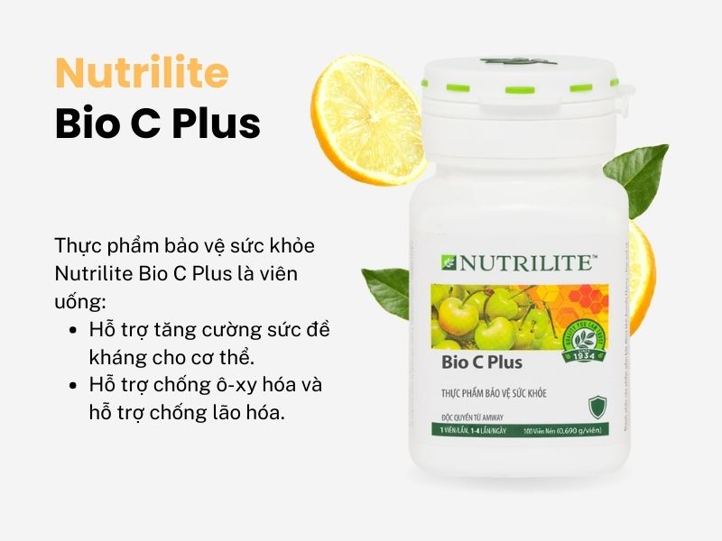 Vitamin C Nutrilite có tốt không ? Vitamin C Nutrilite hỗ trợ tăng cường sức đề kháng
